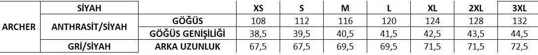 2AS Archer Erkek Down Yelek Gri/Siyah - 7