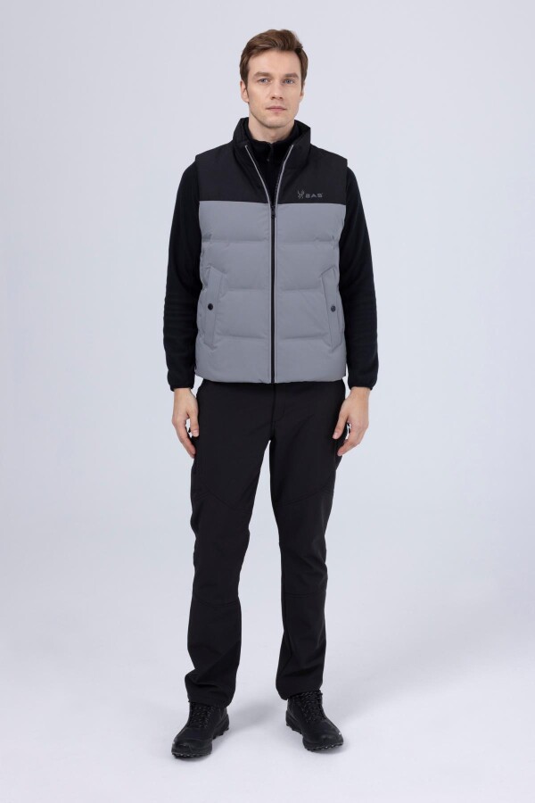 2AS Archer Erkek Down Yelek Gri/Siyah - 2AS (1)