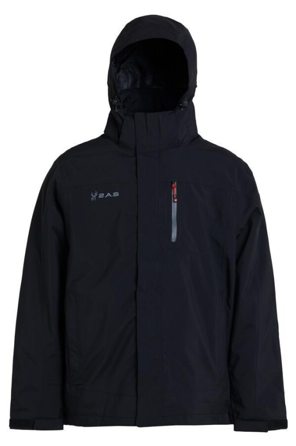 2AS Avusor 3in1 Man Jacket-Siyah - 2AS
