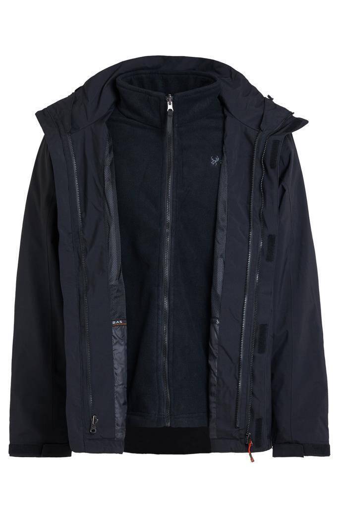 2AS Avusor 3in1 Man Jacket-Siyah - 3