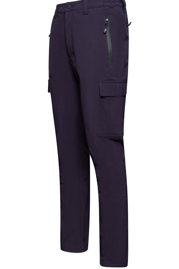 2AS Barunas Erkek İnce Softshell Kargo Pantolon Antrasit - 2AS (1)