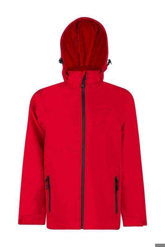 2AS Bauer İnce Softshell Çocuk Mont Kırmızı - 1