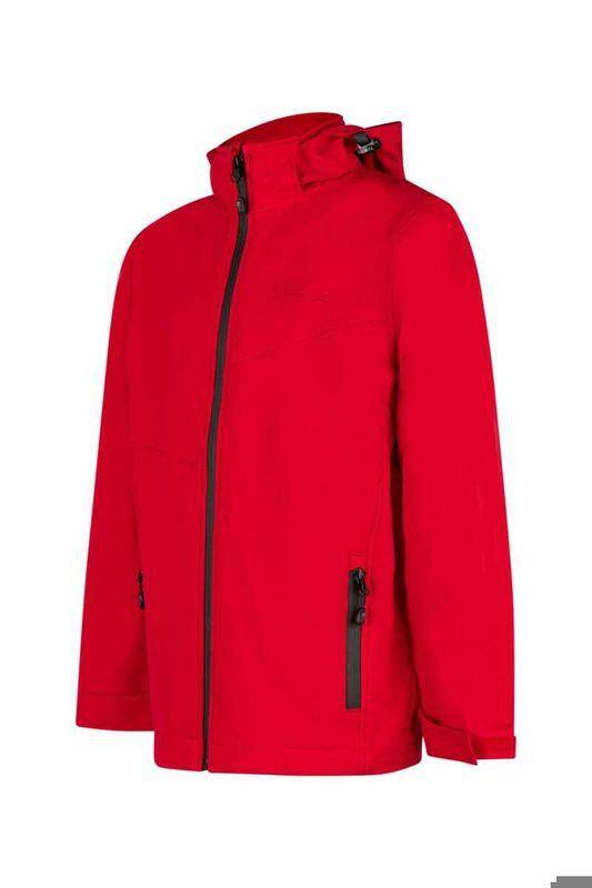 2AS Bauer İnce Softshell Çocuk Mont Kırmızı - 3