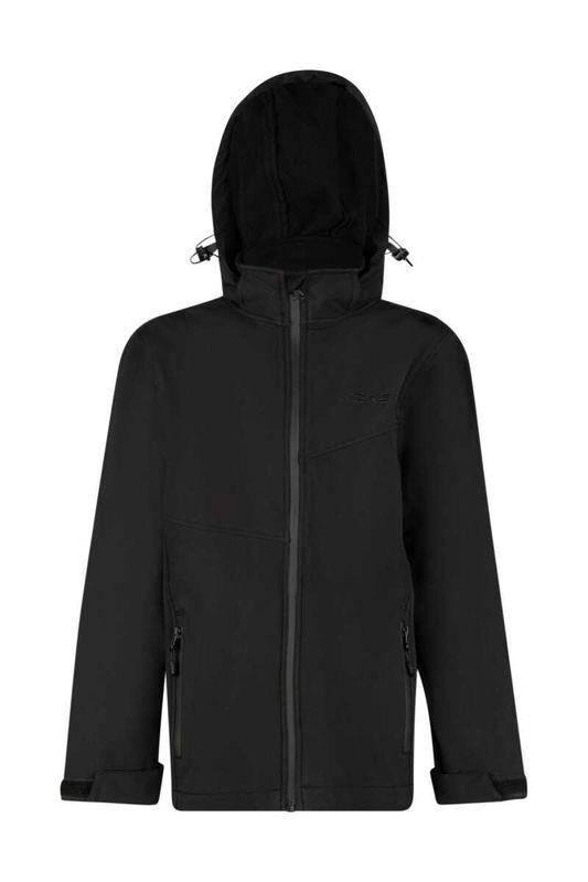 2AS Bauer İnce Softshell Çocuk Mont Siyah - 2AS