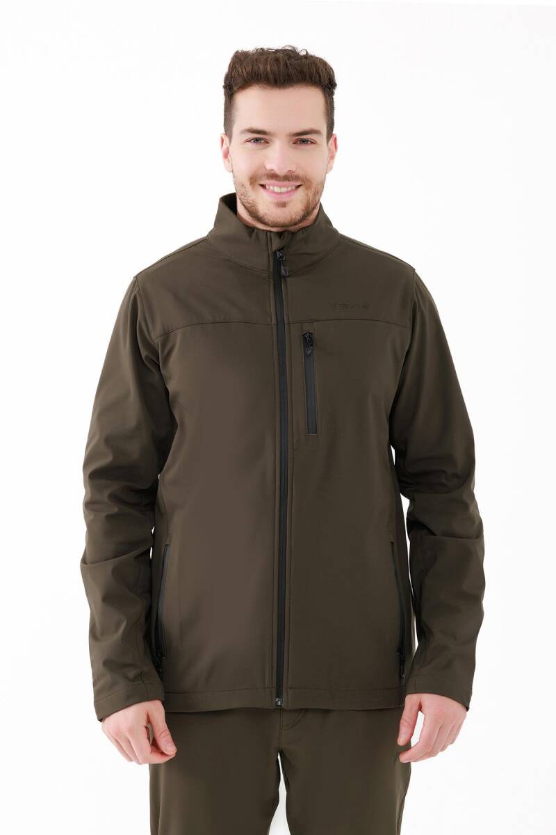 2AS Baxter İnce Softshell Erkek Ceket Haki - 1