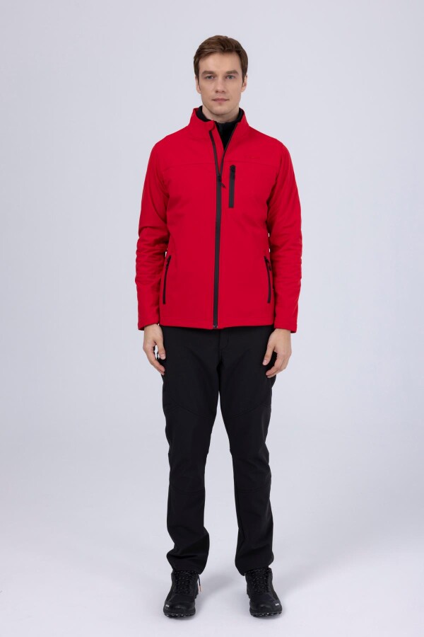 2AS Baxter İnce Softshell Erkek Ceket Kırmızı - 2AS (1)