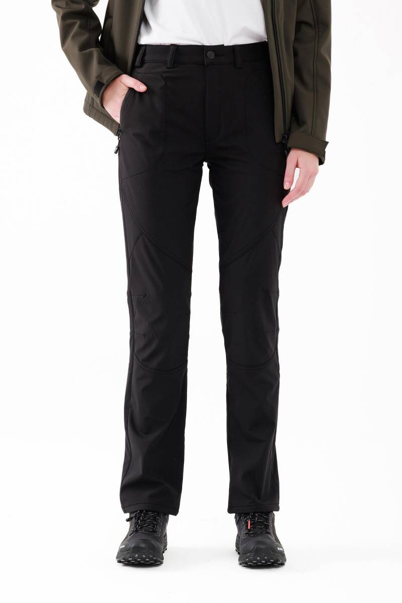 2AS Bosie İnce Softshell Kadın Pantolon Siyah - 1
