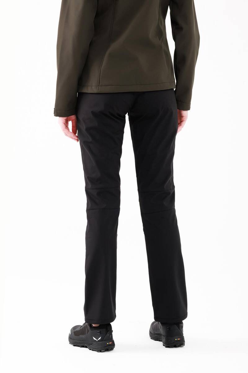 2AS Bosie İnce Softshell Kadın Pantolon Siyah - 3