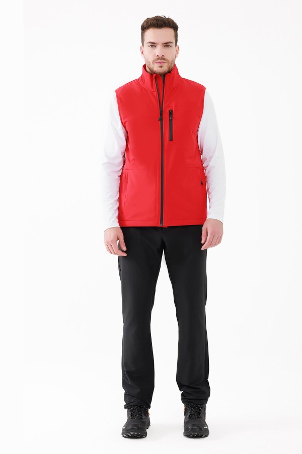 2AS Bowen İnce Softshell Unısex Yelek Kırmızı - 2AS (1)
