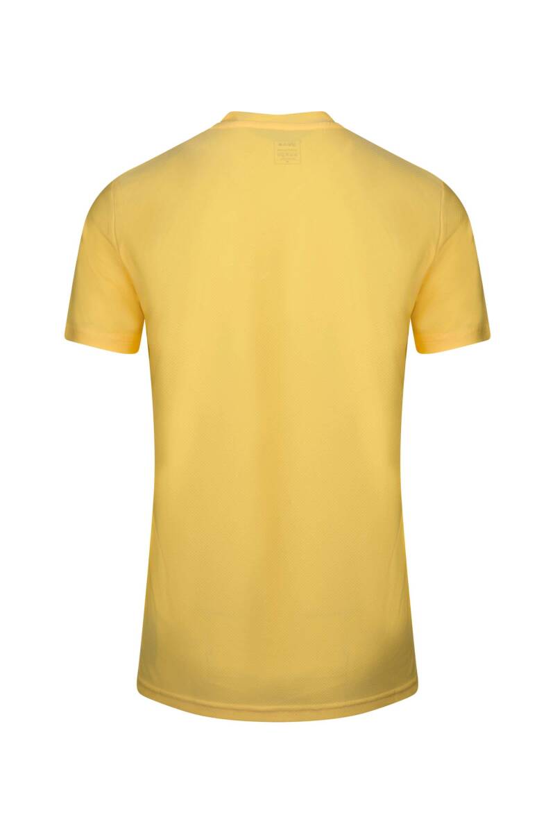 2AS Capri Sıfır Yaka T-Shirt Sarı - 4