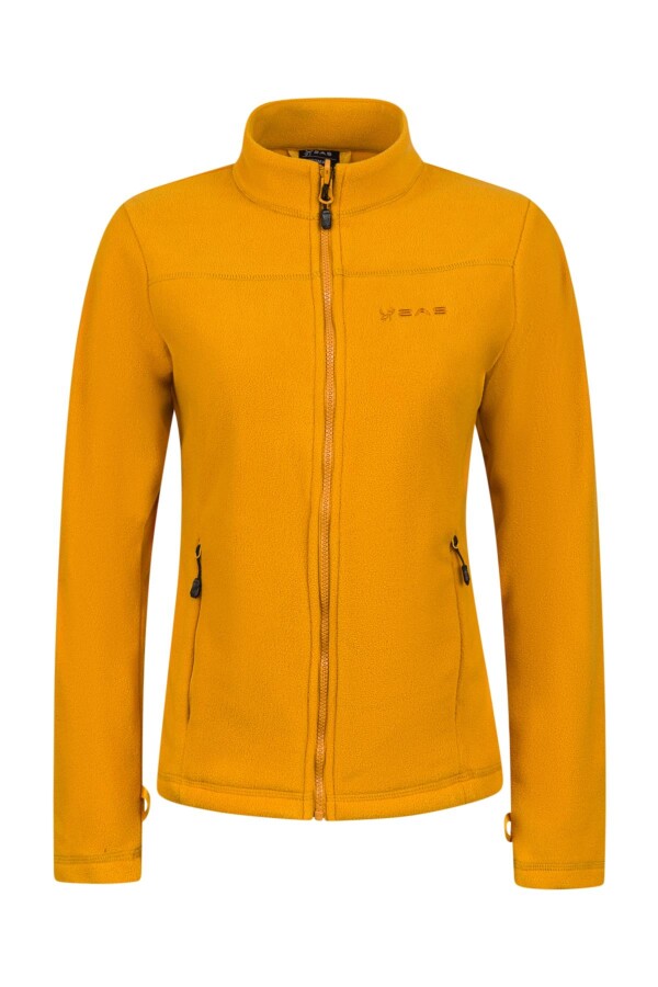 2AS Cara Kadın Tam Fermuarlı İnce Polar Sweatshirt - 2AS