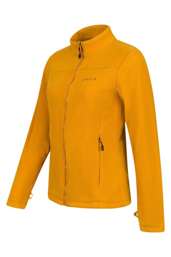 2AS Cara Kadın Tam Fermuarlı İnce Polar Sweatshirt - 2AS (1)