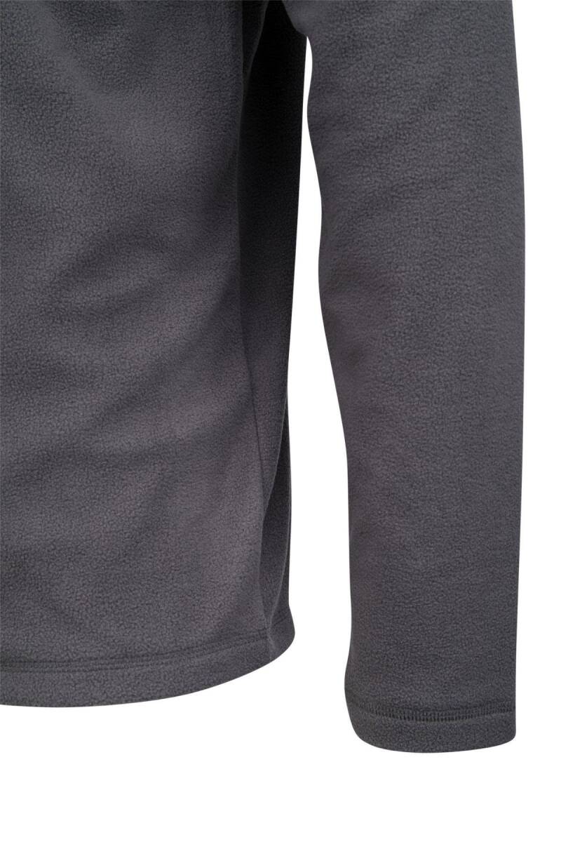 2AS Cedric Erkek Yarım Fermuarlı İnce Polar Sweatshirt Antrasit - 4