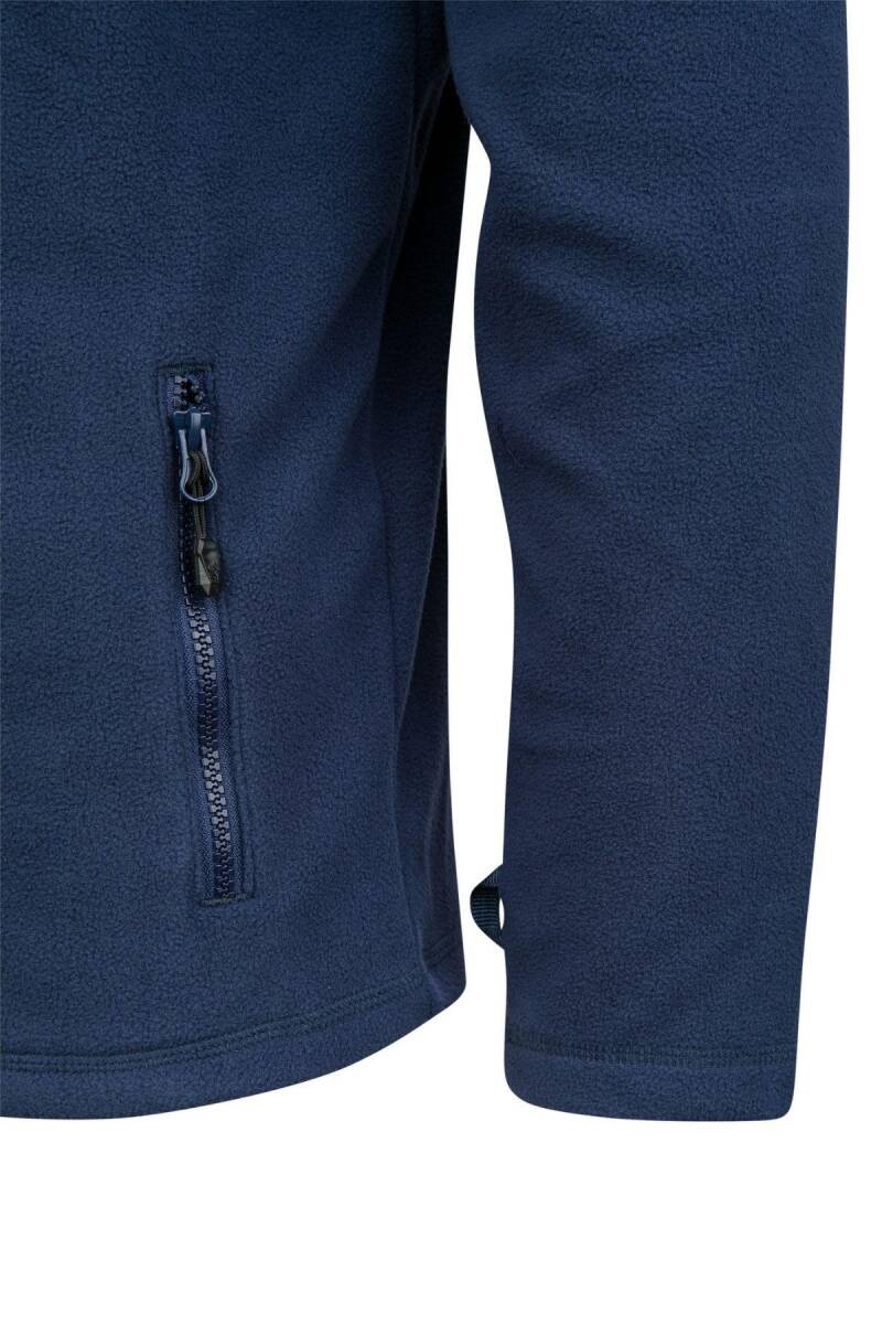 2as Chestert Erkek Tam Fermuarlı İnce Polar Sweatshırt Lacivert - 4
