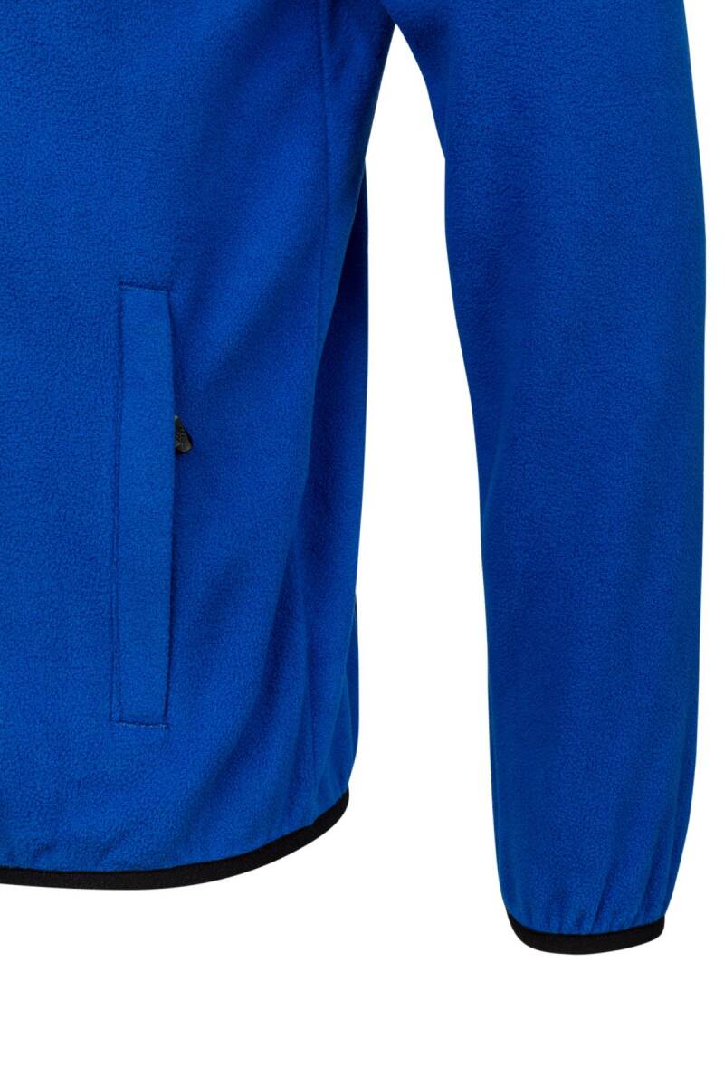 2AS Cliff Erkek Parçalı İnce Polar Sweatshirt Mavi - 4