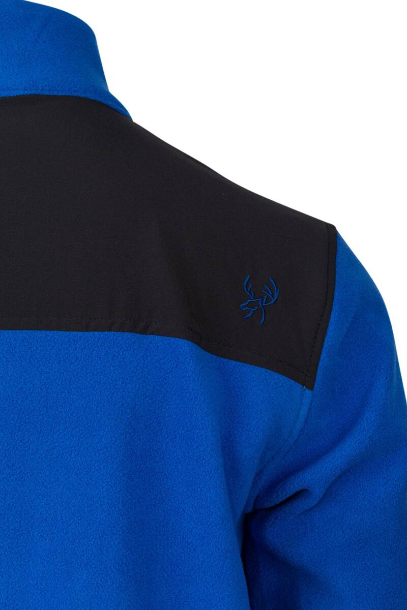 2AS Cliff Erkek Parçalı İnce Polar Sweatshirt Mavi - 6