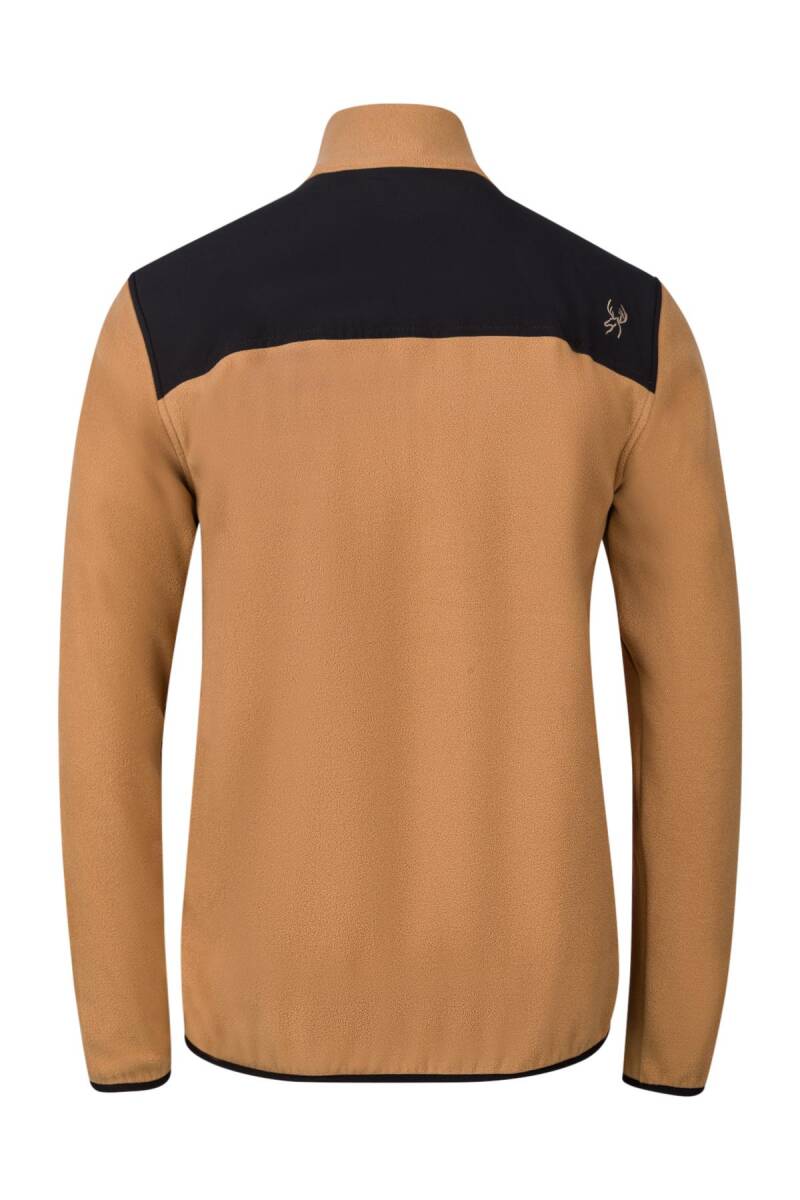 2AS Cliff Erkek Parçalı İnce Polar Sweatshirt Camel - 5