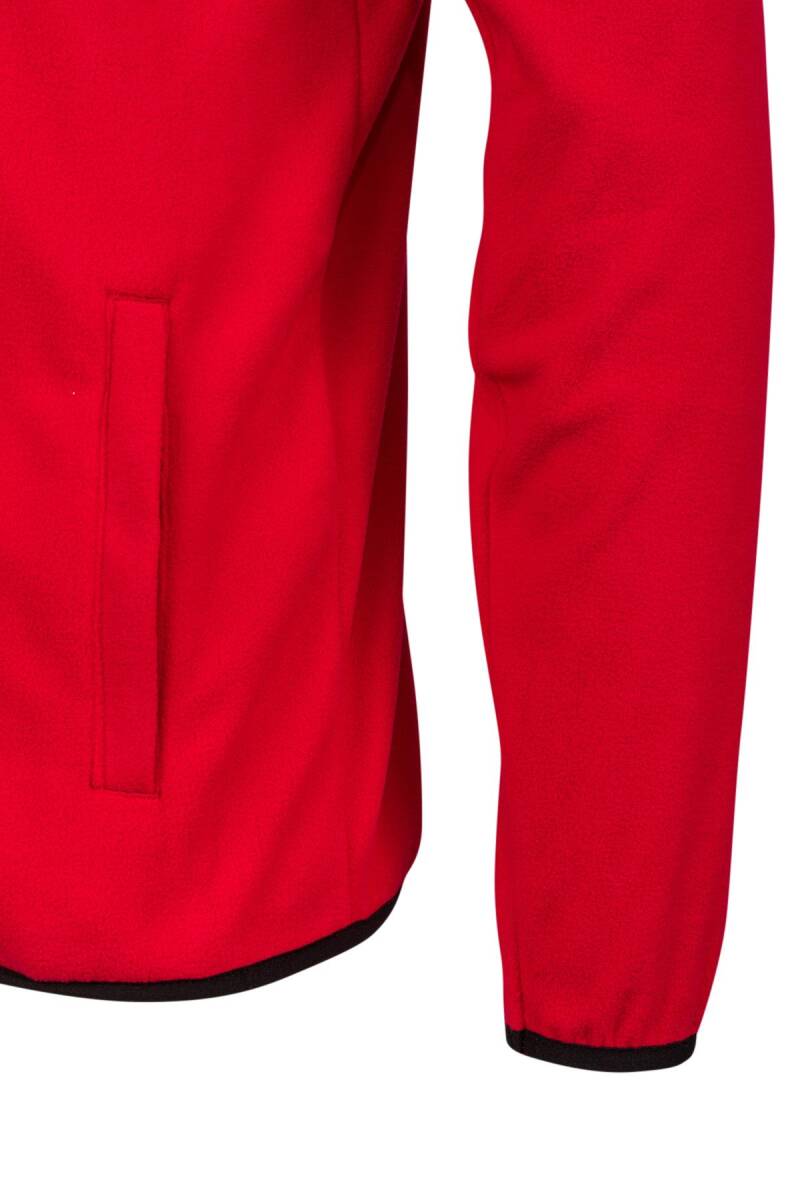 2AS Cliff Erkek Parçalı İnce Polar Sweatshirt Kırmızı - 4