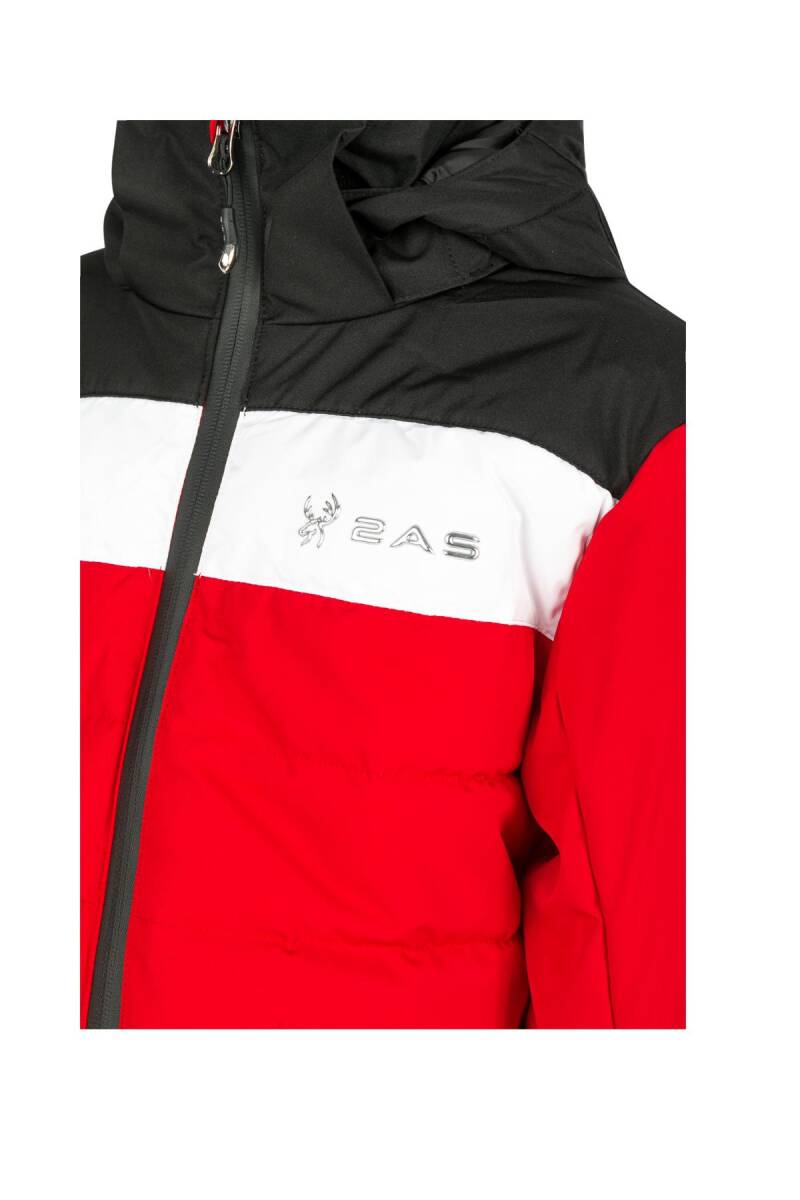 2AS Eiger Çocuk Padded Kayak Montu Kırmızı - 5