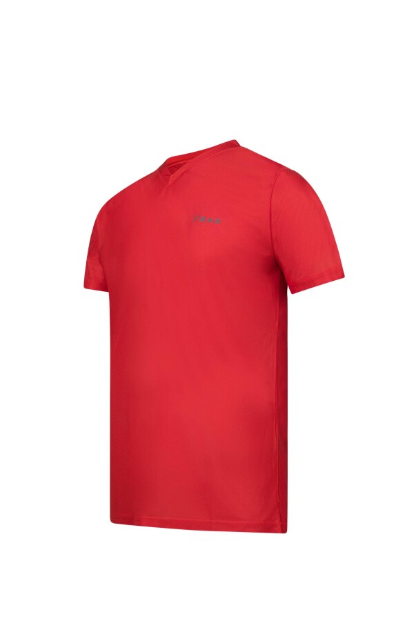 2AS Elba V Yaka T-shirt Kırmızı - 2AS (1)