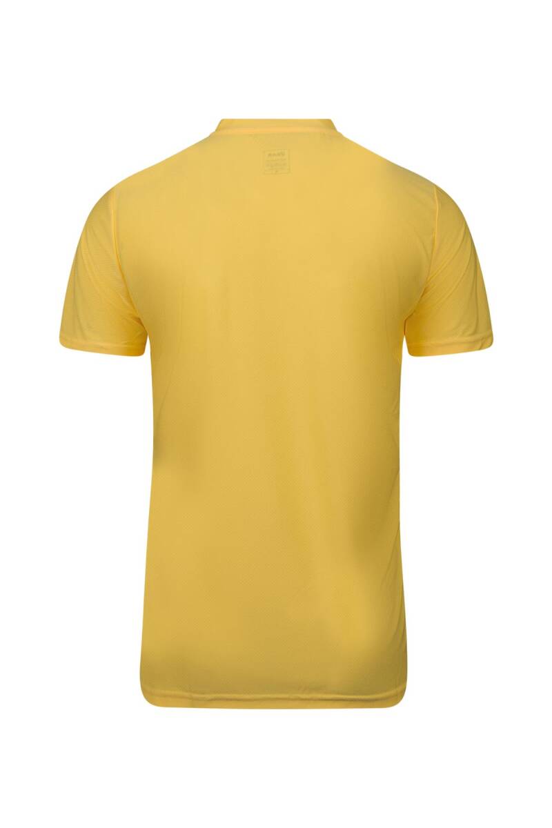 2AS Elba V Yaka T-shirt Sarı - 4