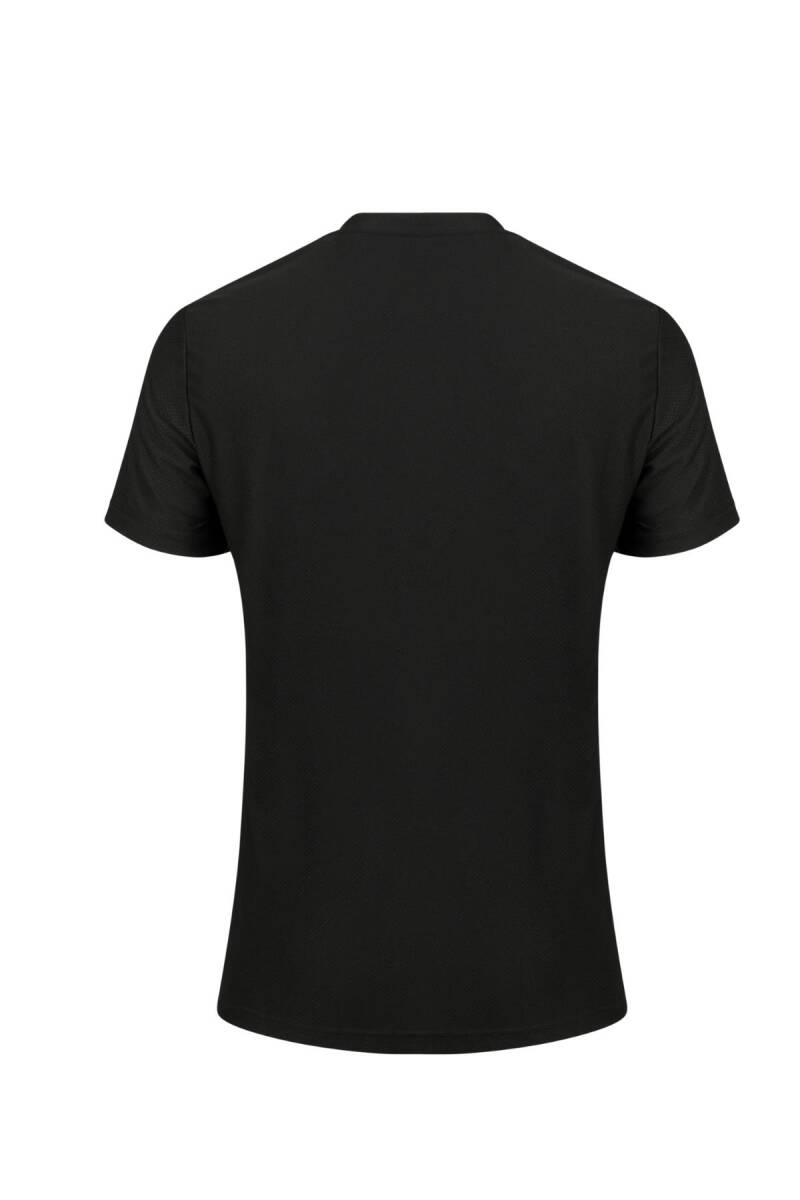 2AS Elba V Yaka T-shirt Siyah - 4