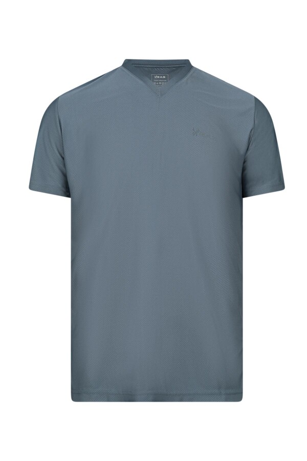 2AS Elba V Yaka T-shirt Antrasit - 2AS