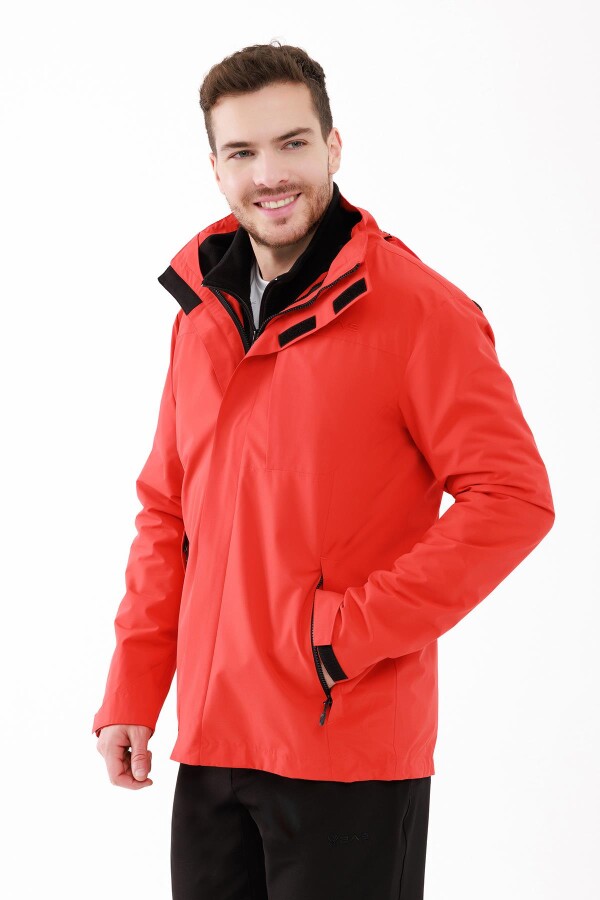 2AS Elbruz 3in1 Erkek Mont Kırmızı - 2AS (1)