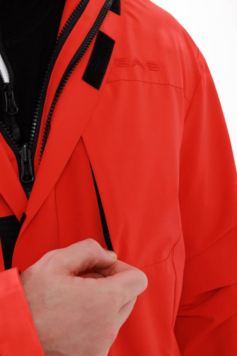 2AS Elbruz 3in1 Erkek Mont Kırmızı - 4