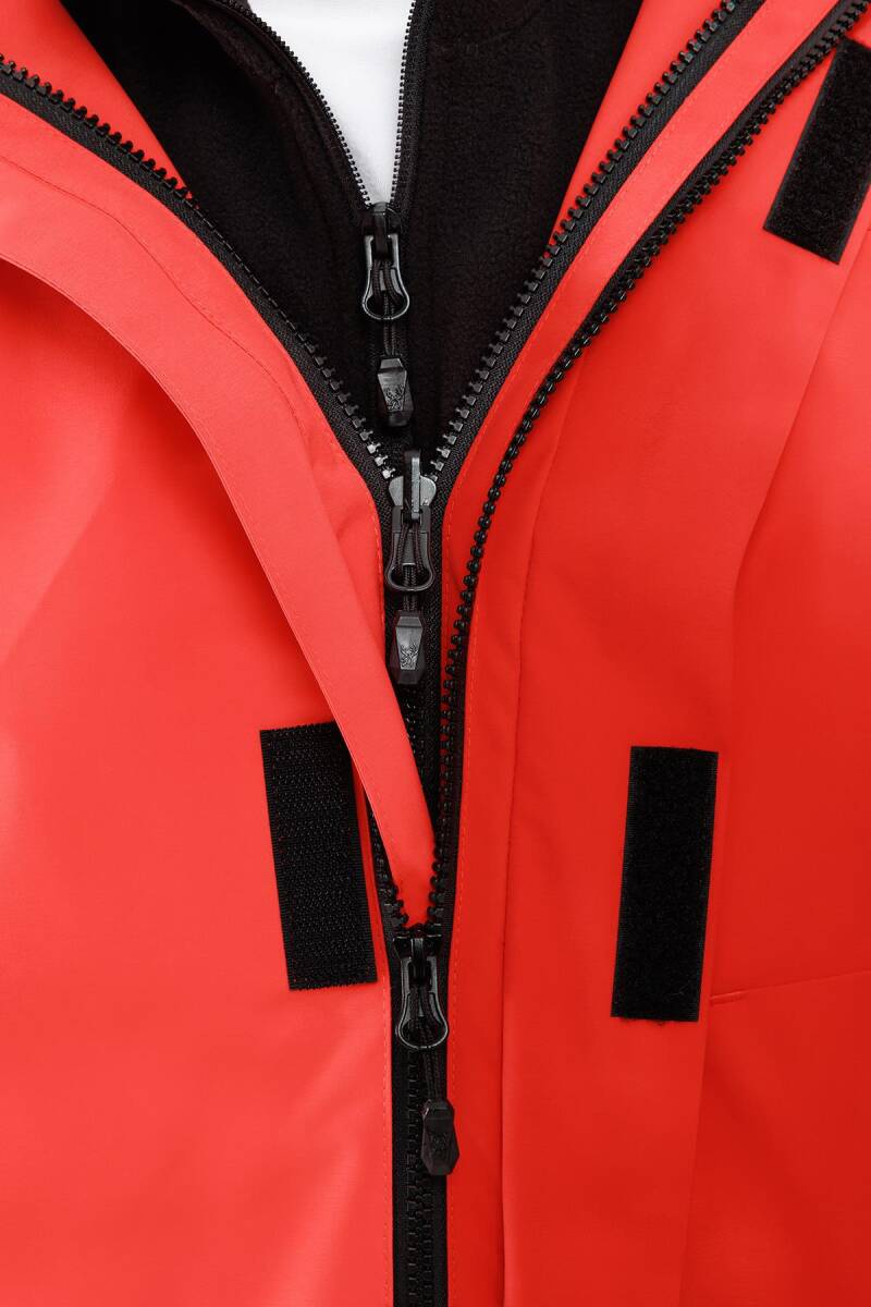 2AS Elbruz 3in1 Erkek Mont Kırmızı - 6