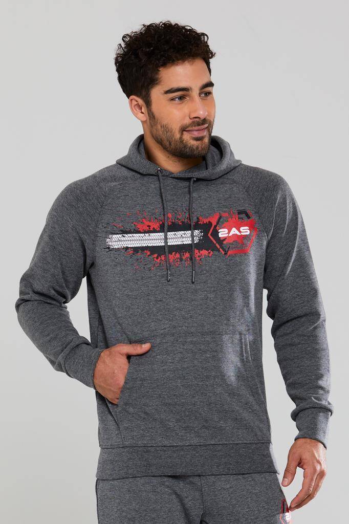 2AS Empori Erkek Kapüşonlu Sweatshirt - 1