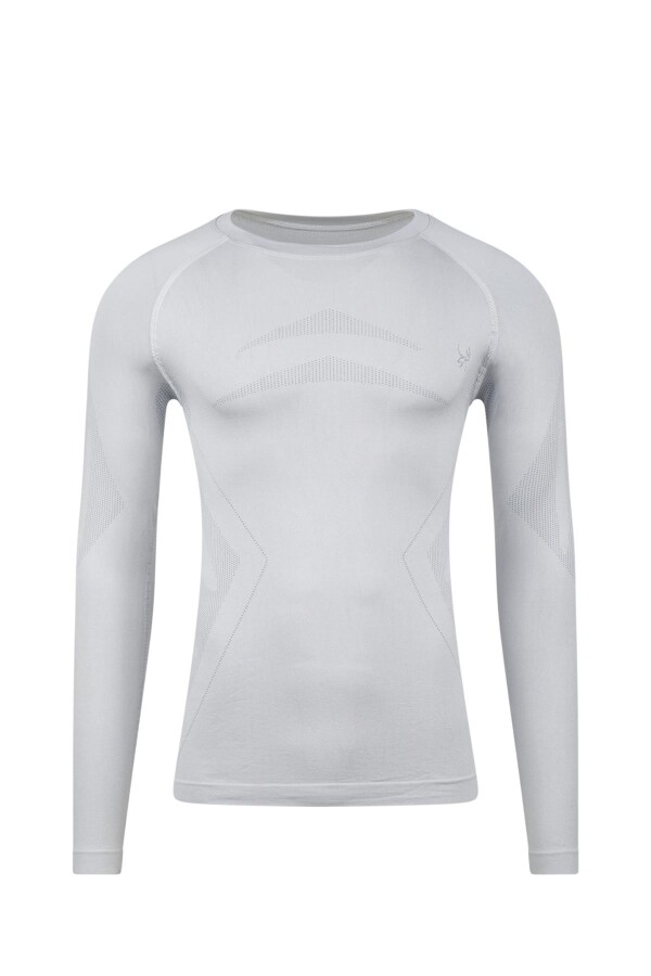 2AS Erkek Heatwave Seamless Baselayer Üst İçlik Gri - 2AS