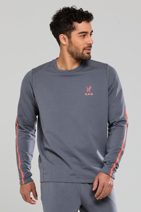 2AS Fderik Erkek 0 Yaka Sweatshirt 