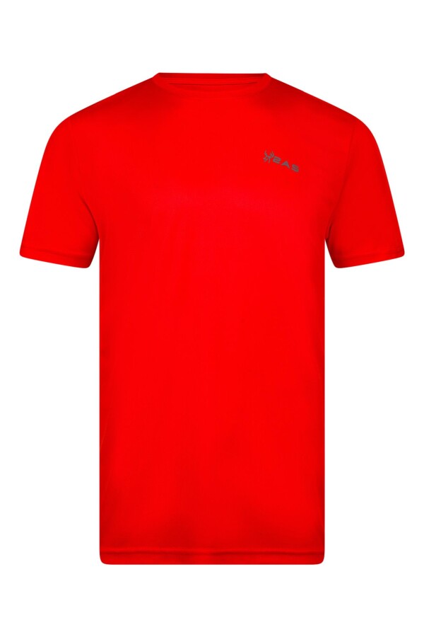 2AS Fiji Sıfır Yaka Tişört Kırmızı - 2AS