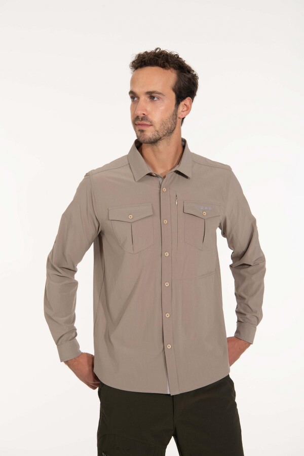 2AS Gablin Erkek Gömlek Kahve - 2AS