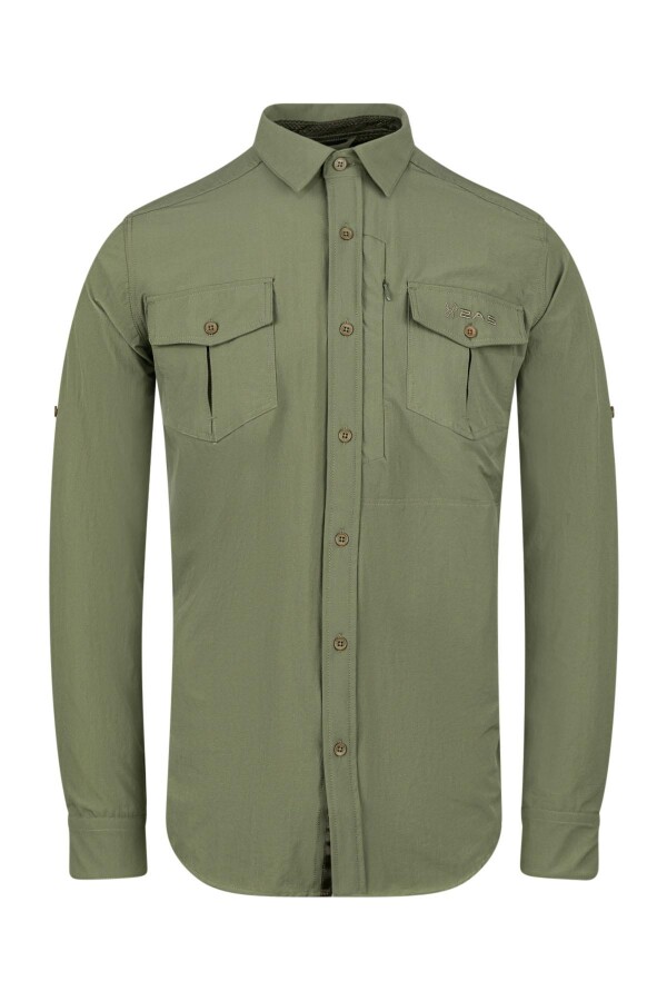 2AS Gablin Erkek Gömlek Haki - 2AS