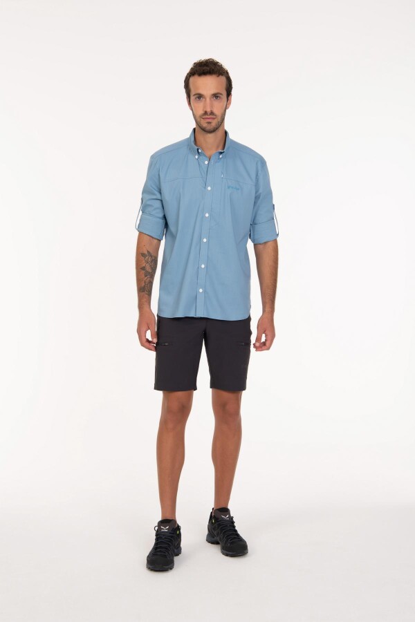 2AS Gainfull Erkek Gömlek Mavi - 2AS