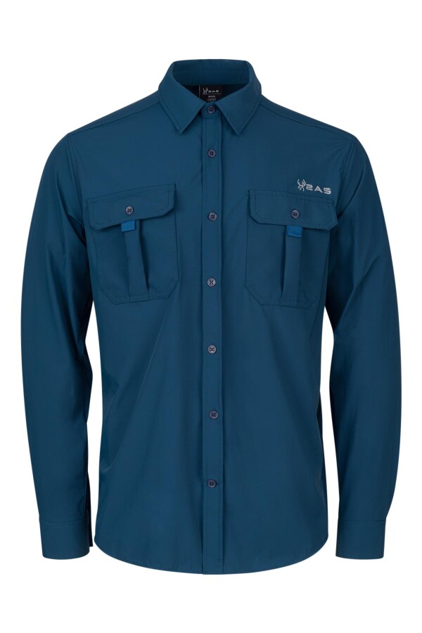 2AS Gear Erkek Gömlek Lacivert - 2AS