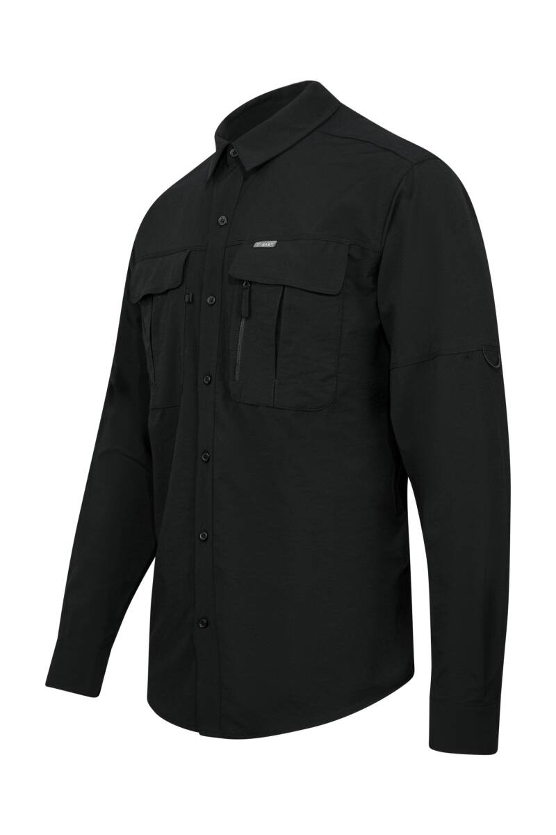 2AS Gibson Erkek Gömlek Siyah - 6