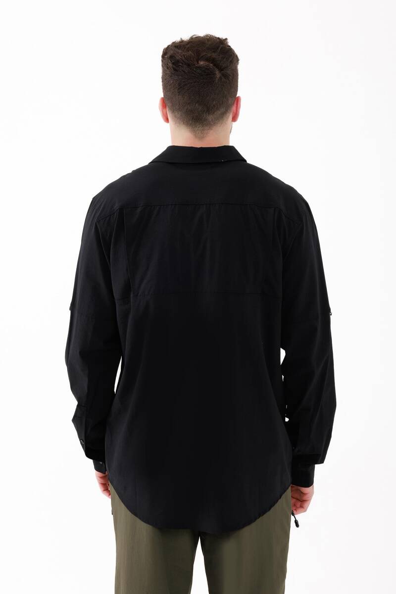 2AS Gibson Erkek Gömlek Siyah - 3