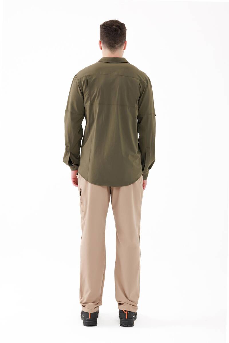 2AS Gibson Erkek Gömlek Haki - 4