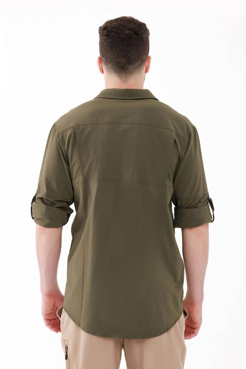 2AS Gibson Erkek Gömlek Haki - 6