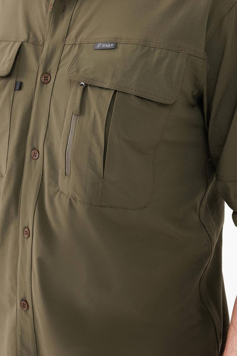 2AS Gibson Erkek Gömlek Haki - 7