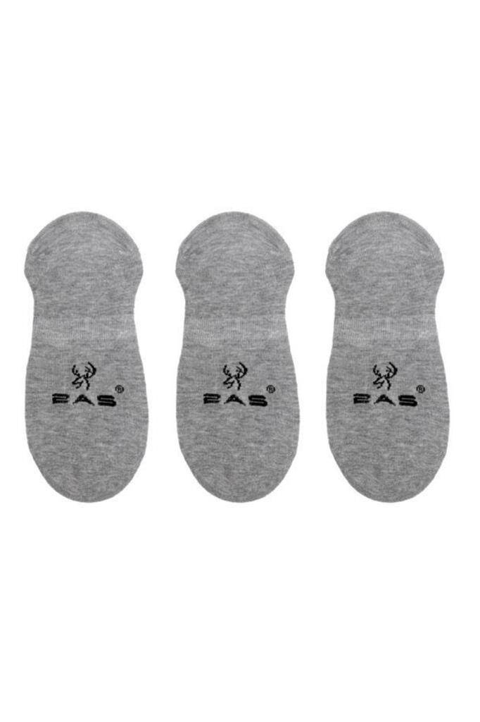 2AS Gri Babet Çorap 3'lü Set - 2
