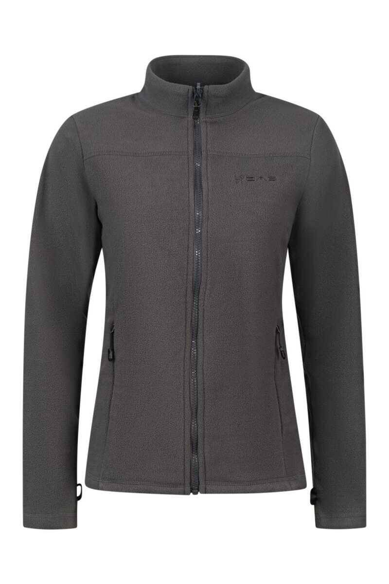 2as Kadın Bloom Tam Fermuarlı Polar Gri - 1