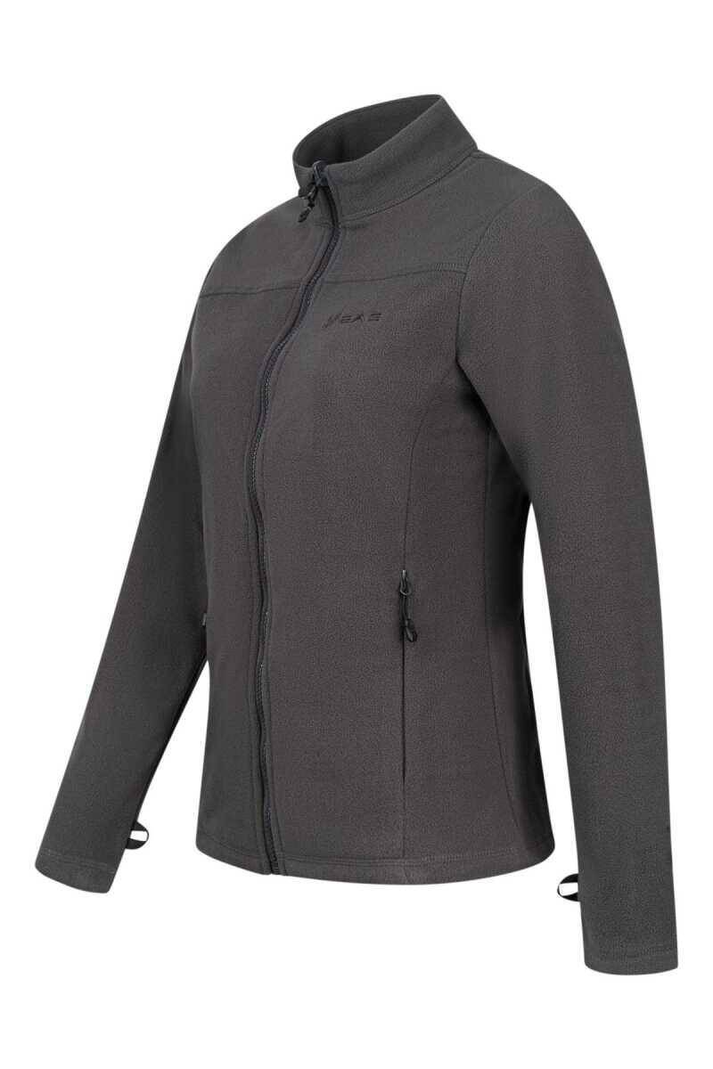 2as Kadın Bloom Tam Fermuarlı Polar Gri - 2