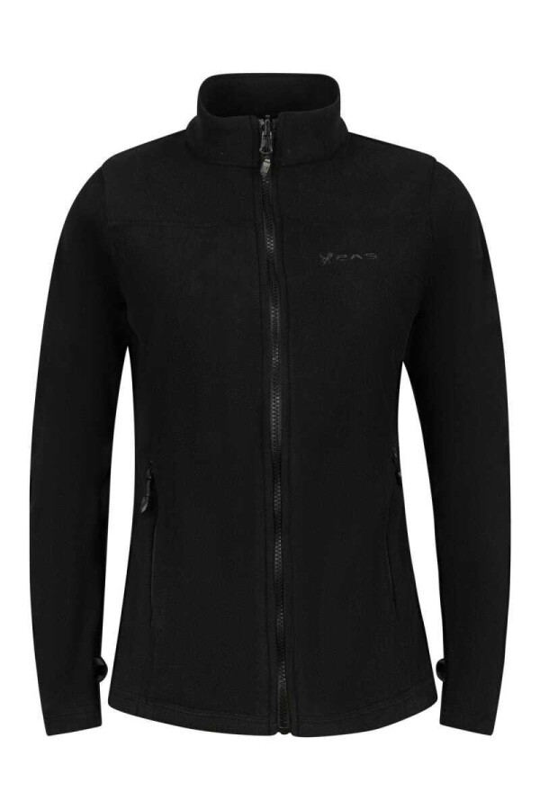 2as Kadın Bloom Tam Fermuarlı Polar Siyah 