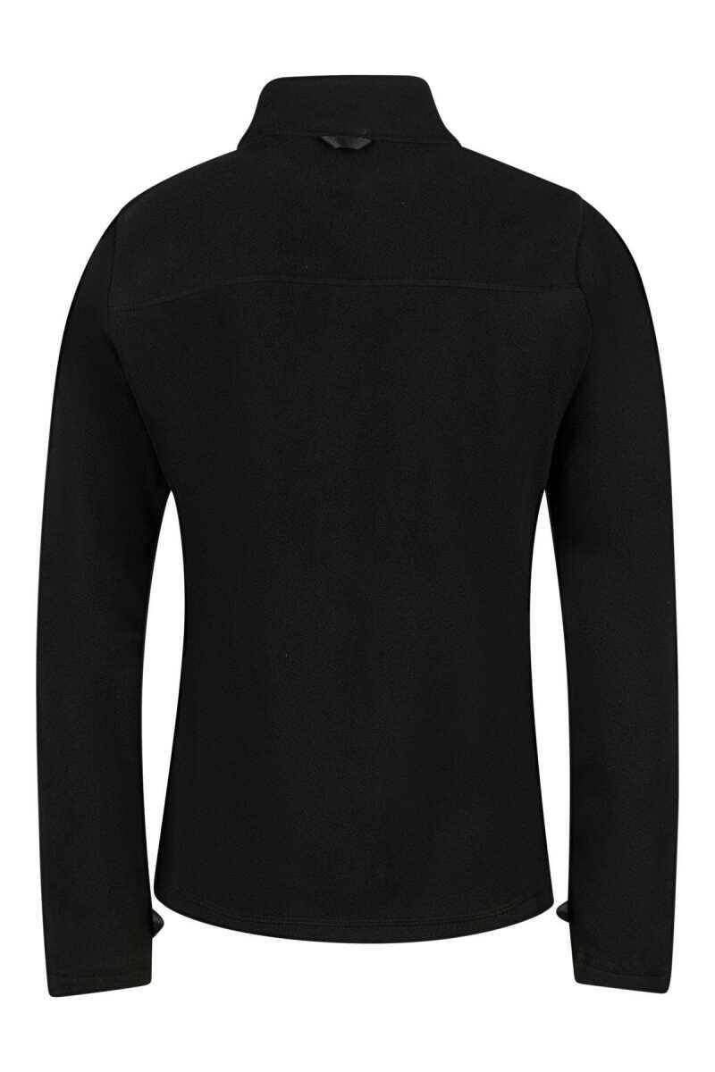 2as Kadın Bloom Tam Fermuarlı Polar Siyah - 3