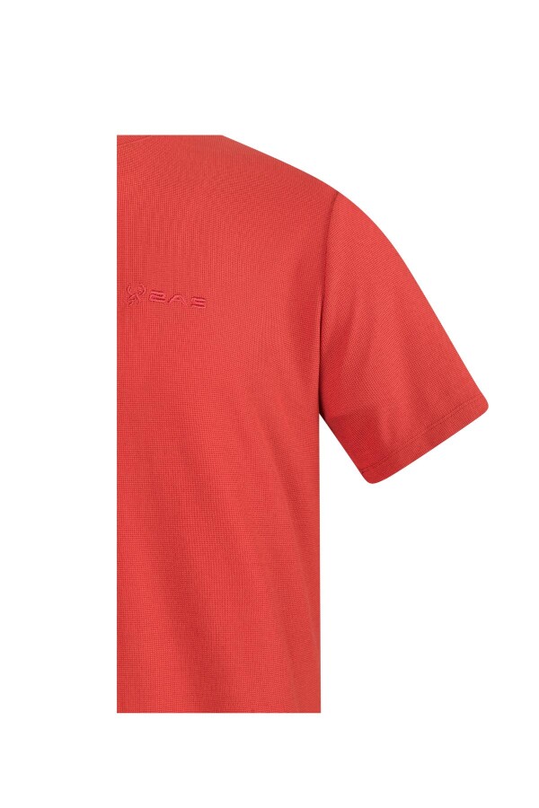 2AS Kalei Sıfır Yaka T-Shirt Kırmızı - 3