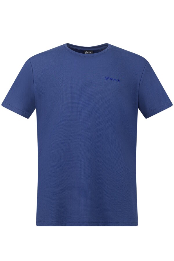 2AS Kalei Sıfır Yaka T-Shirt Lacivert - 2AS